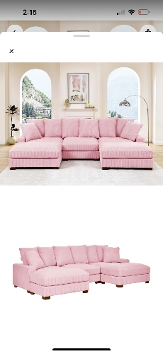 Pink couch💖