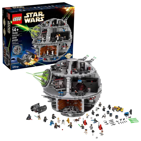 LEGO Star Wars Death Star 75159 Space Station Building Kit with Star Wars Minifigures for Kids and Adults (4016 Pieces) - 