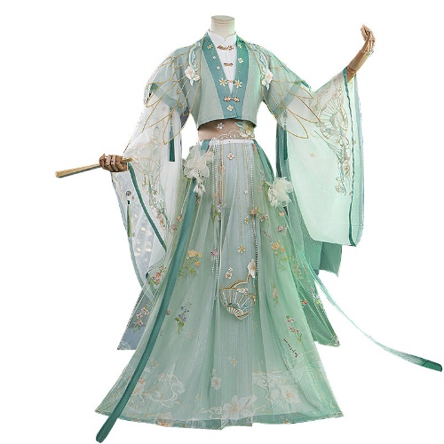 DokiDoki-R Anime Tian Guan Ci Fu Manga Version Cosplay Shi Qingxuan Doujin Women Ver Costume Heaven Official's Bless Shiqingxuan TGCF | Costume Only M-PRESALE