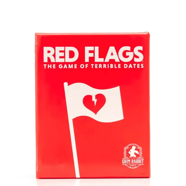 Red Flags: The Game of Terrible Dates | Funny Card Game / Party Game for Adults, 3-10 Players | by Jack Dire, Creator of Superfight