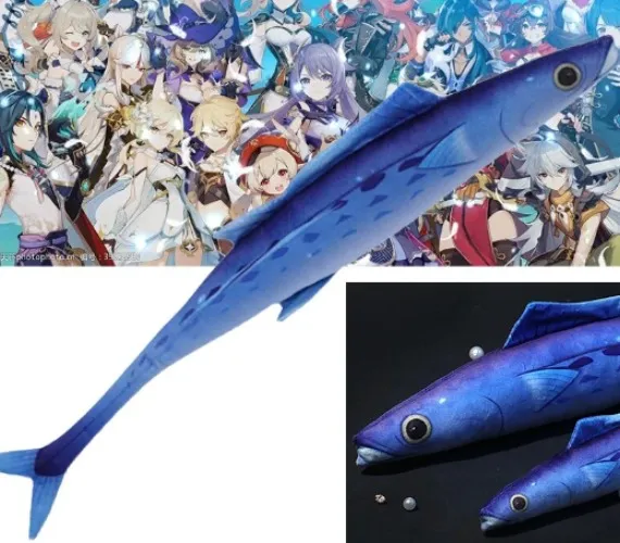 Genshin Impact Fish Sword Plush