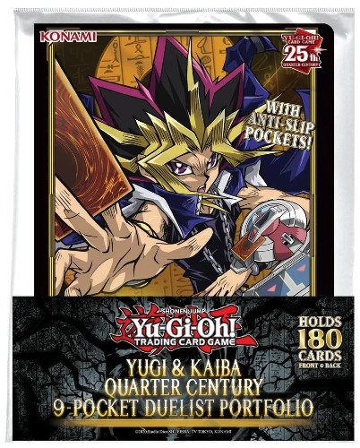 Yu-Gi-Oh!: 9 Pocket Portfolio: Yugi and Kaiba Quarter Century