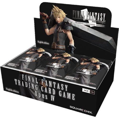 Square Enix SQUFFOP4 Final Fantasy Opus 4 Trading Cards Booster Box of 36 Packets, Multicoloured - Final Fantasy TCG: Opus 4
