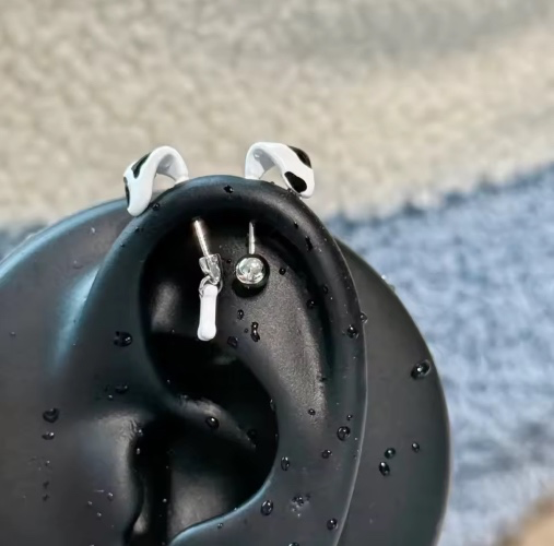 puppy ear piercing jewlery 