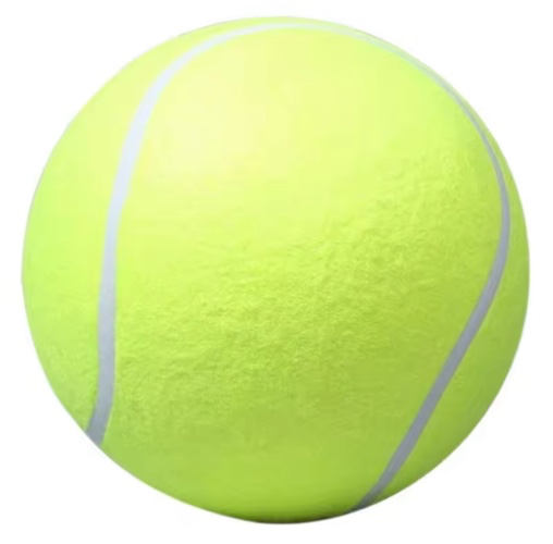 big tennis ball