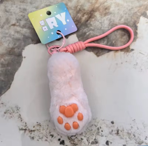 paw keychain