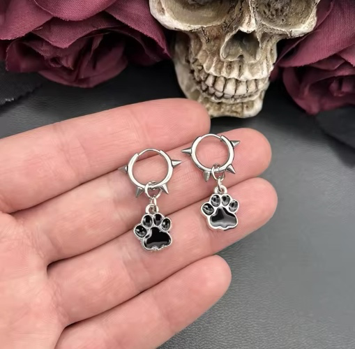 paw earings