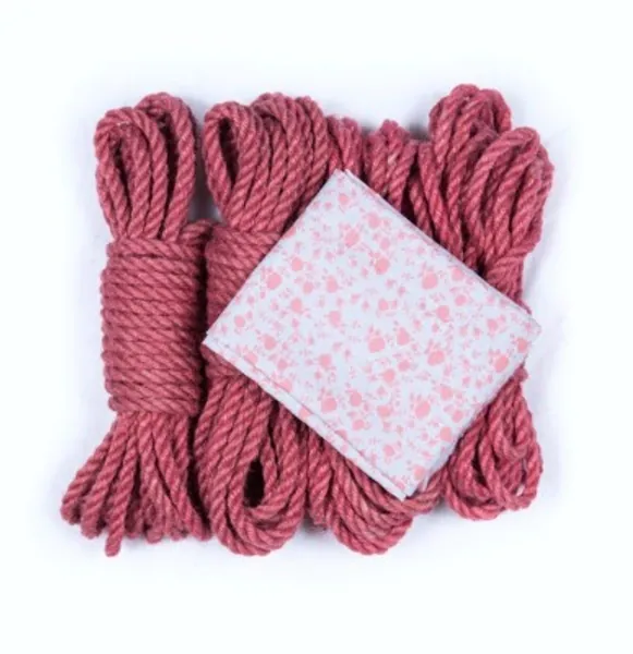 Pink Shibari Rope Bondage Kit | Etsy