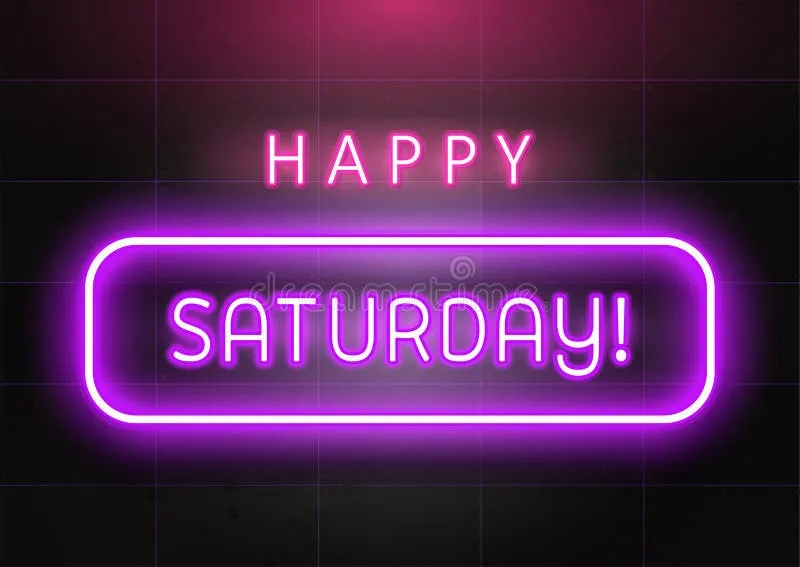 It's Saturday!