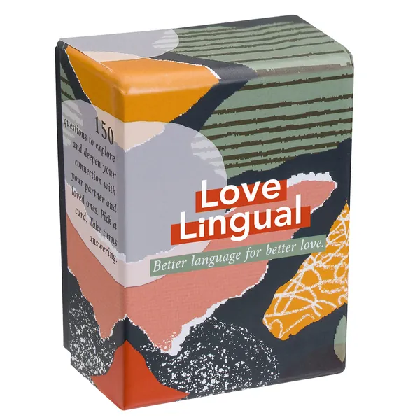 Love Lingual: Card Game - Better Language for Better Love - 150 Conversation Starter Questions for Couples - to Explore & Deepen Connections with Your Partner - Date Night & Relationship Cards