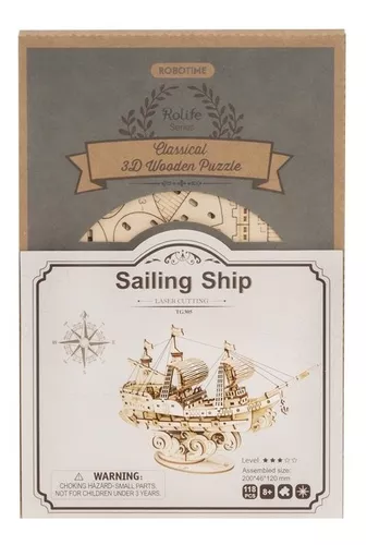 Barco Mercante - Puzzle 3d