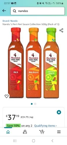 Nandos hot sauce