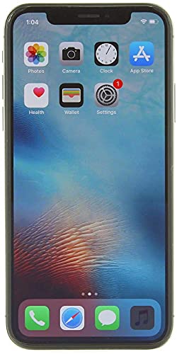 Apple iPhone X, US Version, 256GB, Space Gray - Unlocked (Renewed) - 256GB - Space Gray - Unlocked - Renewed