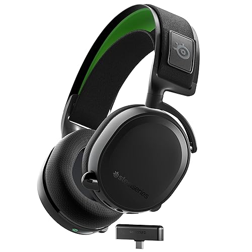 SteelSeries Arctis 7X+ Wireless Next-Gen Gaming Performance Headset on Xbox Series X|S with 30 Hour Battery, USB-C Charging and Seamless Multi-Platform Compatibility - Arctis 7X+ - Black