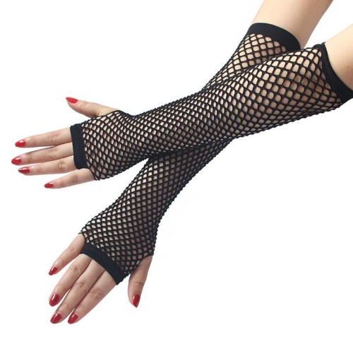 Fishnet Sleeves - Black