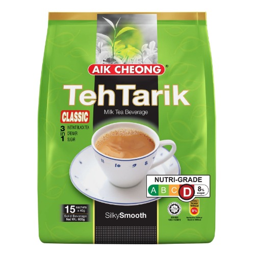 Aik Cheong The Tarik Instant Milk Tea 40 g (Pack of 15)