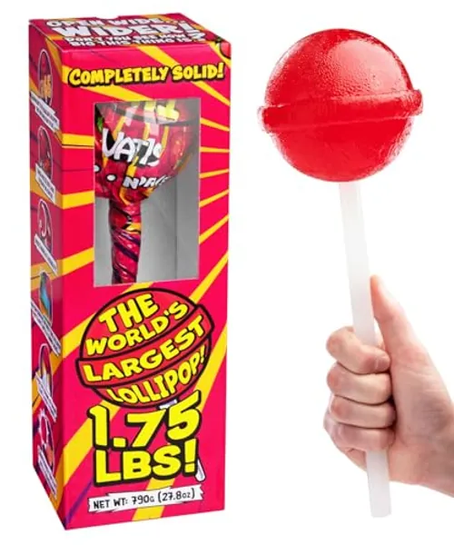 Vat19 - The World's Largest Lollipop (1.75lbs of Solid Candy!)