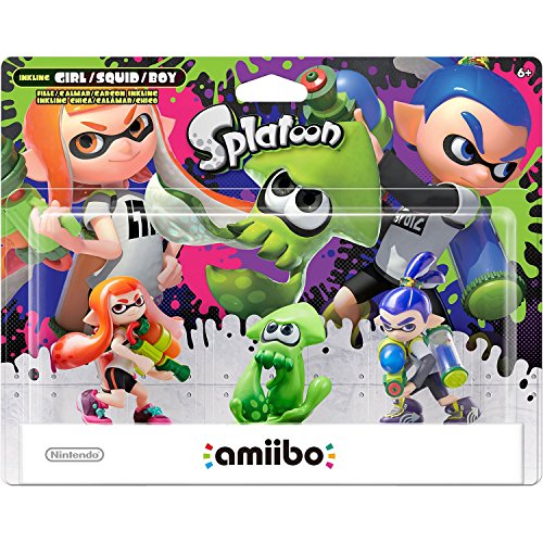 Splatoon 3-pack amiibo (Splatoon Series) - Splatoon 3-pack - USA