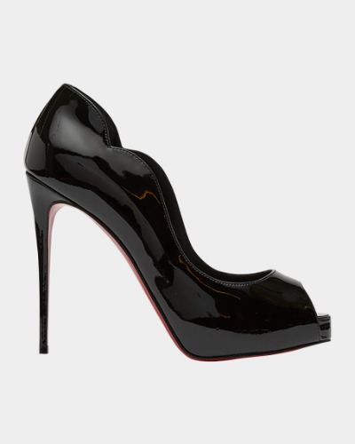 Hot Chick Patent Red Sole Pumps