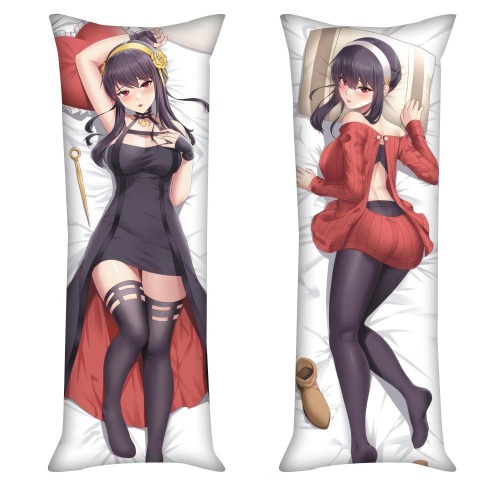 Anime kuddfodral, för Loid Forger Body Örngott Dubbelsidigt Mönster Gosigt Kuddfodral Rumsdekoration, 50 x 160 cm-8