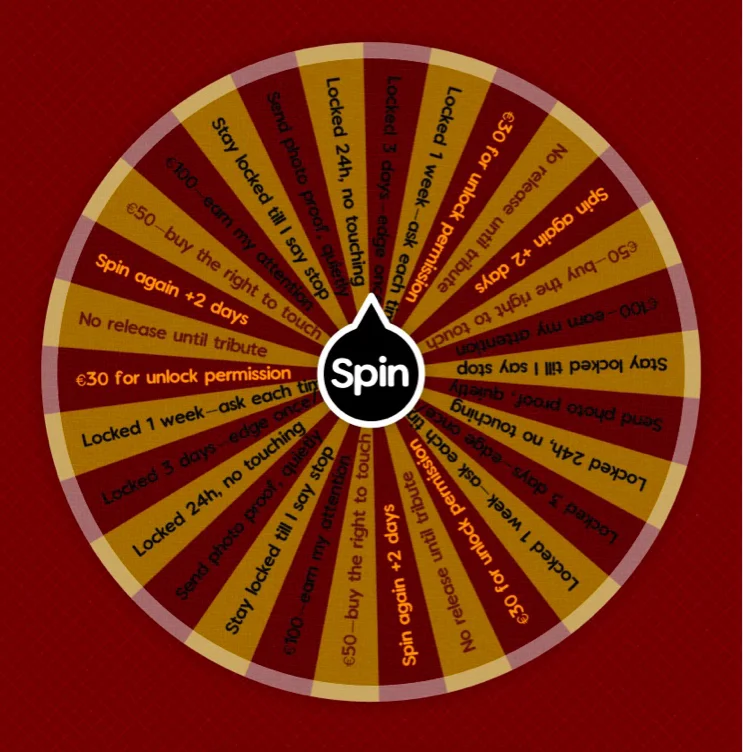 🔓Chastity Wheel🔐