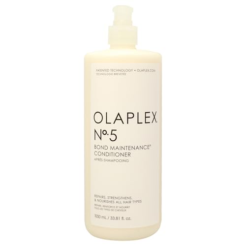 Olaplex No. 5 Bond Maintenance Conditioner, Repairs, Strengthens, & Nourishes All Hair Types, Leaving Hair Feeling Soft & Adds Shine, 33.8 fl oz