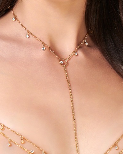 Petra Harness - Medium / Gold / Silver