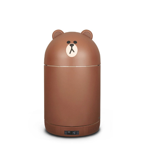 ccomo Refrigerator BROWN