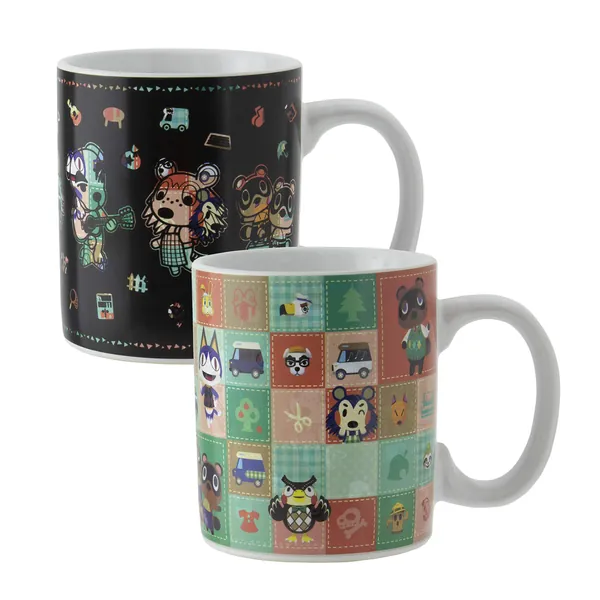 Paladone Animal Crossing Heat Change Mug - Officially Licensed Merchandise, pink, 10 (PP7721NN)