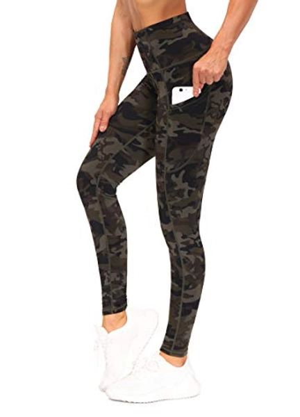 Buy THE GYM PEOPLE Thick High Waist Yoga Pants with Pockets