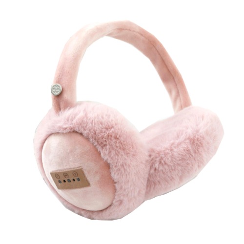 Fuzzy Wuzzy Bluetooth Headphones - PINK