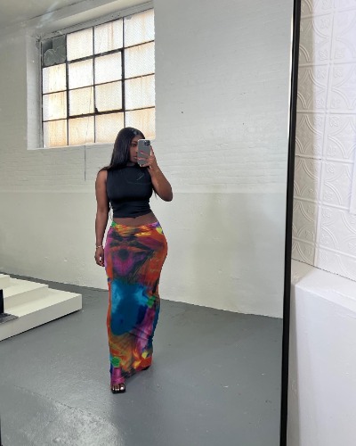 Vida Maxi Skirt | LARGE