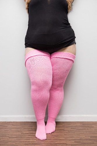 Bubble Gum Pink - Long 35 Inches