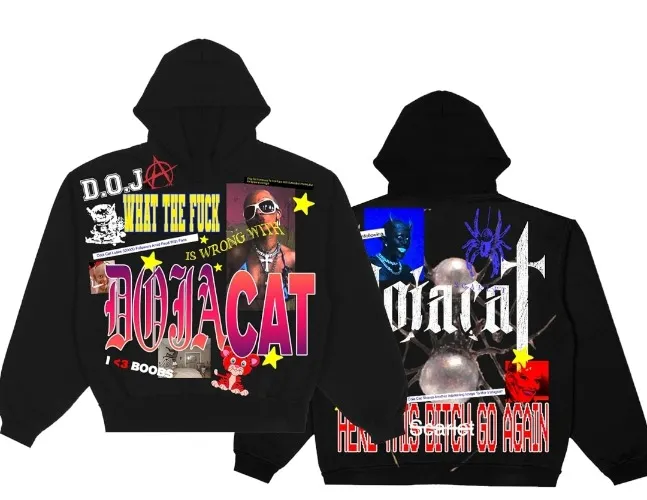 Doja Cat Official The Scarlet Tour Merch Hoodie 