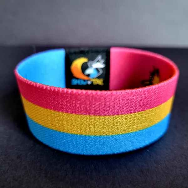Pansexual - Evolve Your Colors Collection - Pride Elastic Wristbands