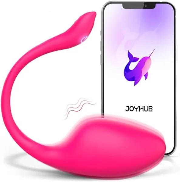 Wearable Egg Vibrators, Adult Sex Toys for Couple Bullet Vibrator with 9 Vibrating and APP Remote Control, Clitoral Stimulator Couples Sex Toys, G Spot Vibrator Sex Toys4couples Men & Women