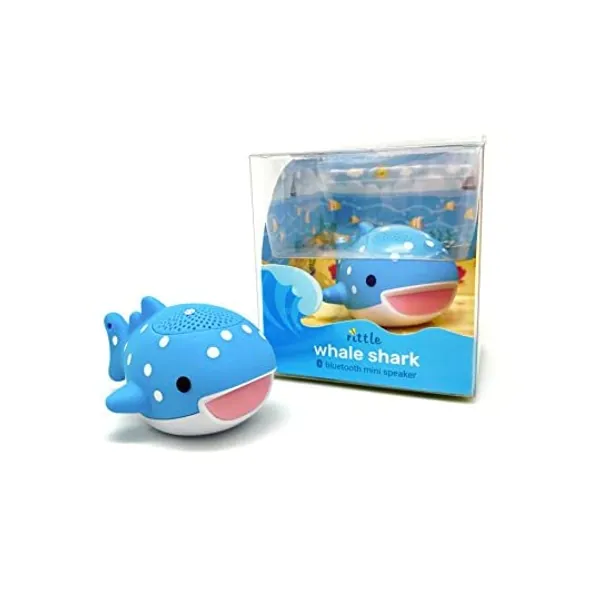
                            Rittle Whale Shark Cute Mini Bluetooth Animal Wireless Speaker - 3W Audio Driver Powerful Sound - with Sling for iPhone iPad Android and More
                        