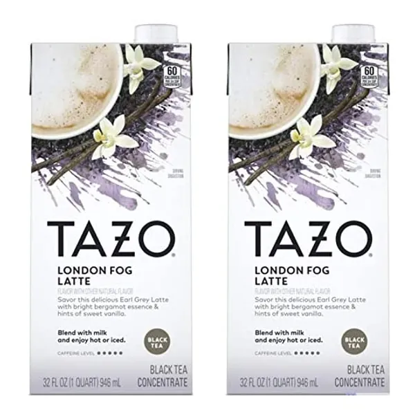 
                            Tazo London Fog Latte Black Tea Concentrate! 32 Ounces, Pack of 2!
                        