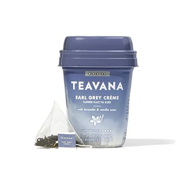 
                            Teavana Earl Grey Crème, Black Tea With Lavender and Vanilla Notes, 60 Count (4 Packs of 15 Sachets)
                        
