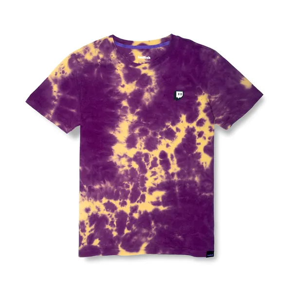 Twitch Tie Dye Graphic T-Shirt