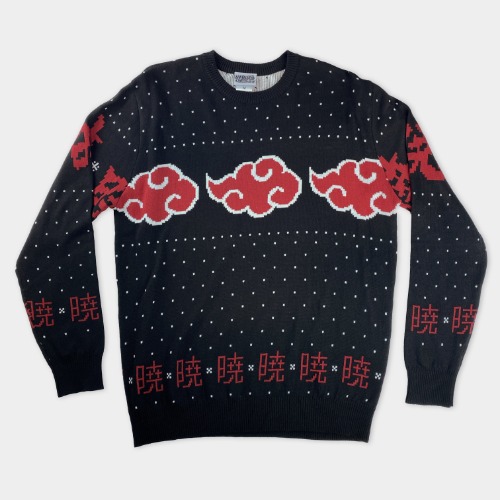 Naruto Shippuden - Akatsuki Cloud Holiday Sweater