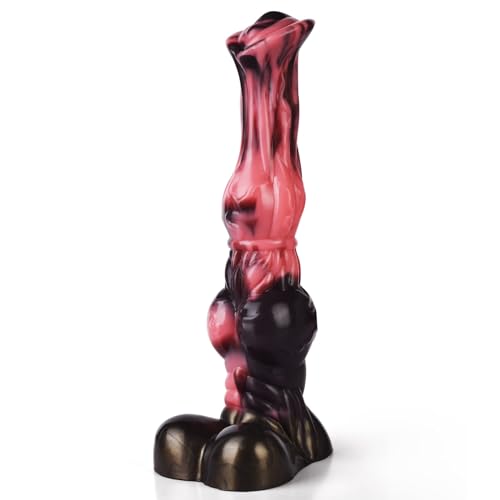 Horse Dildo Silicone Huge Animal Dildos Realistic Texture with Thick Knot Dildo Big Anal Pulg Sex Toys Suitable for Adult Female Male Couples