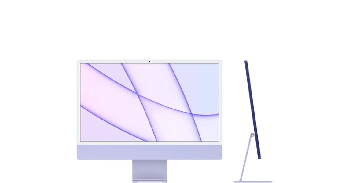 24-inch Purple iMac with 4.5K Retina display
