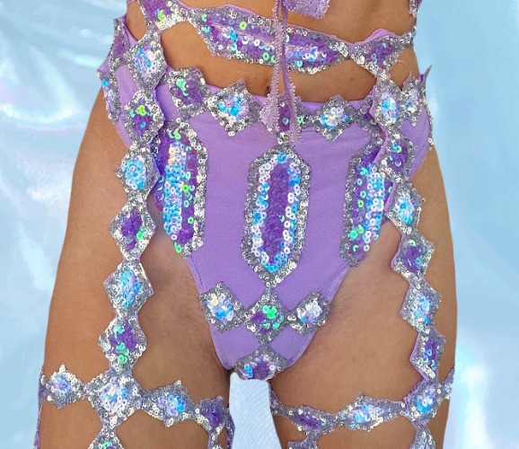 The Lilac Glimmer Bottom | S