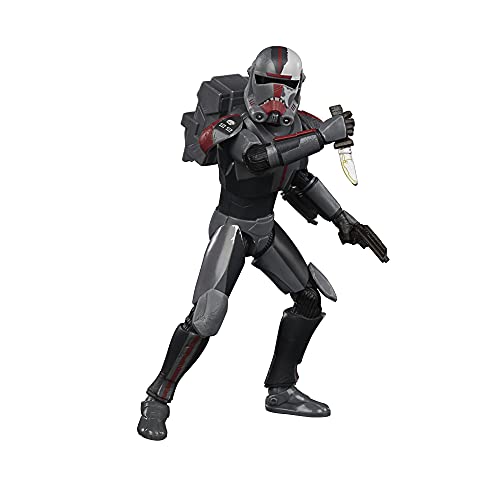 STAR WARS The Black Series Bad Batch Hunter 6-Inch-Scale The Clone Wars Collectible Action Figure, Toys for Kids Ages 4 and Up