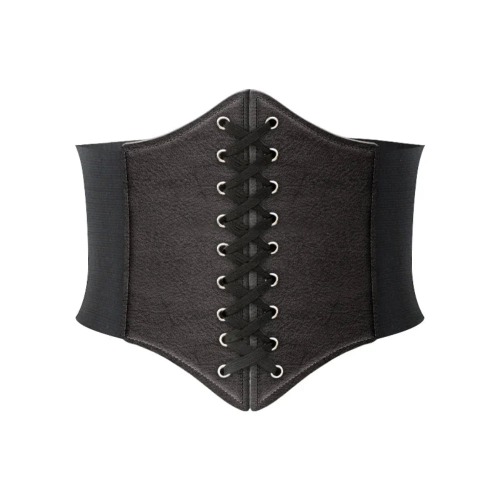Punk Wide Kris Kros Leather Corset - Design 2