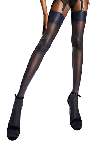 sofsy Mesh Garter Belt for Thigh High Stockings (Garter Belt Sold Separately from Stockings)