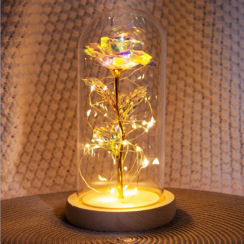 Eternal Rose LED Beauty Gift - Gold