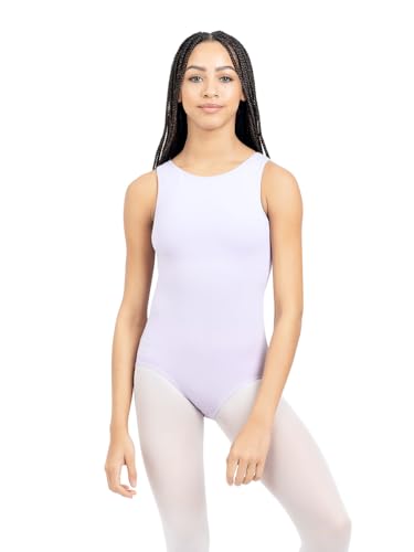 Capezio Women's High-Neck Tank Leotard - Small - Lavender
