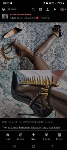 Heel add on FORBIDDEN custom!